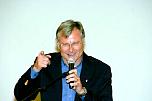 Host Kent Burns playing Uncle Sam