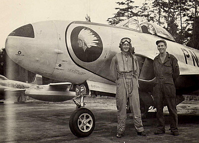 My First Jet. An F-80 at 4th Fighter Gp, Andrews AFB, MD 1946